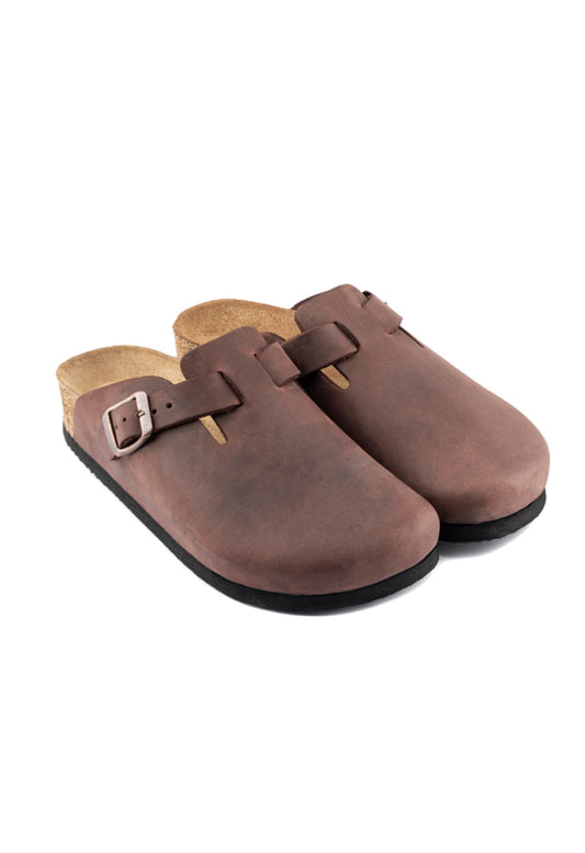 Susana- Natural Cork- Oiled Leather- Habana