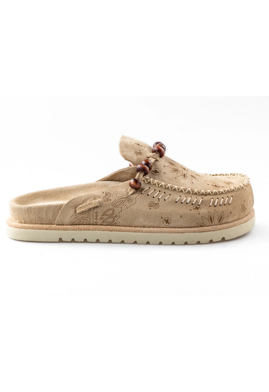 Lemoors- Rumi- Suede Leather- Extra Soft Insole- Beige