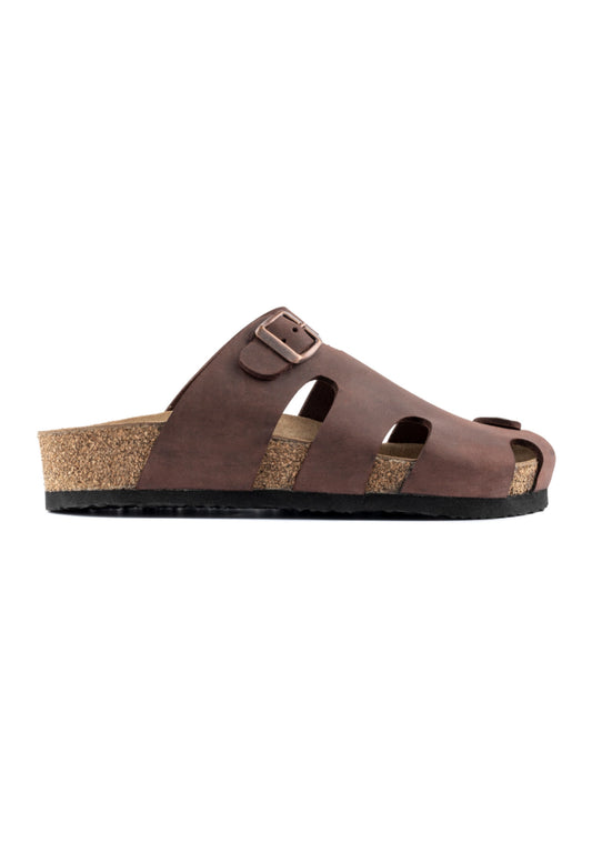 Marta -Natural Cork- Oiled Leather - Habana