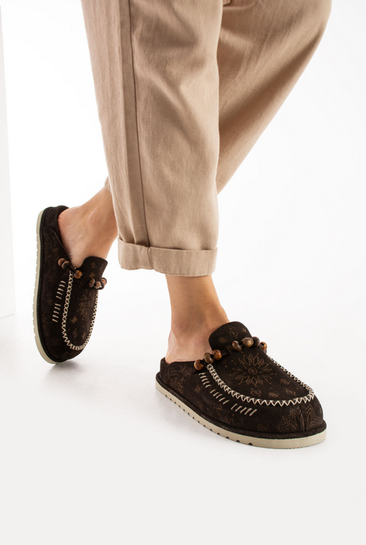 Lemoors- Rumi- Suede Leather- Extra Soft Insole- Black