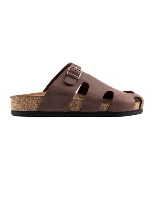 Diego- Natural Cork- Oiled Leather- Habana