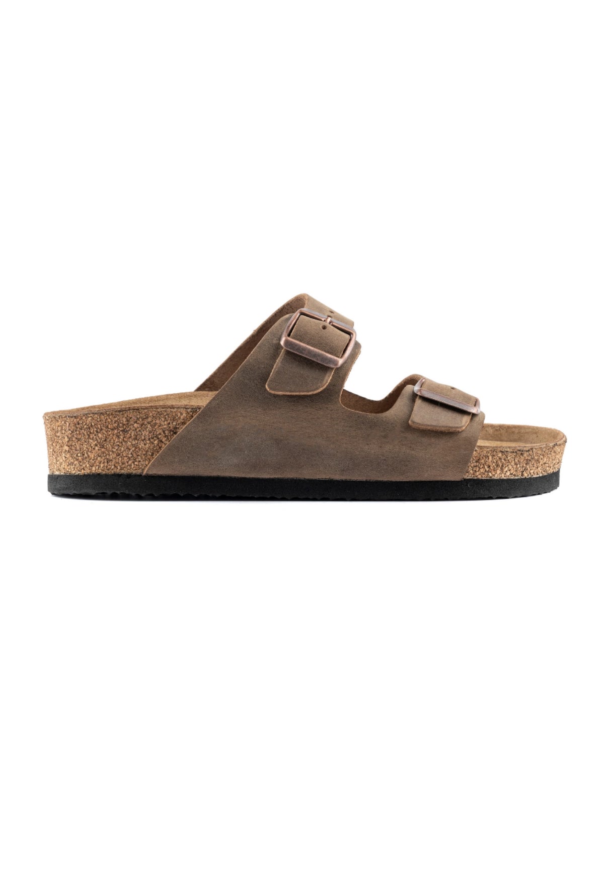 Maria- Natural Cork- Oiled Leather- Tabacco