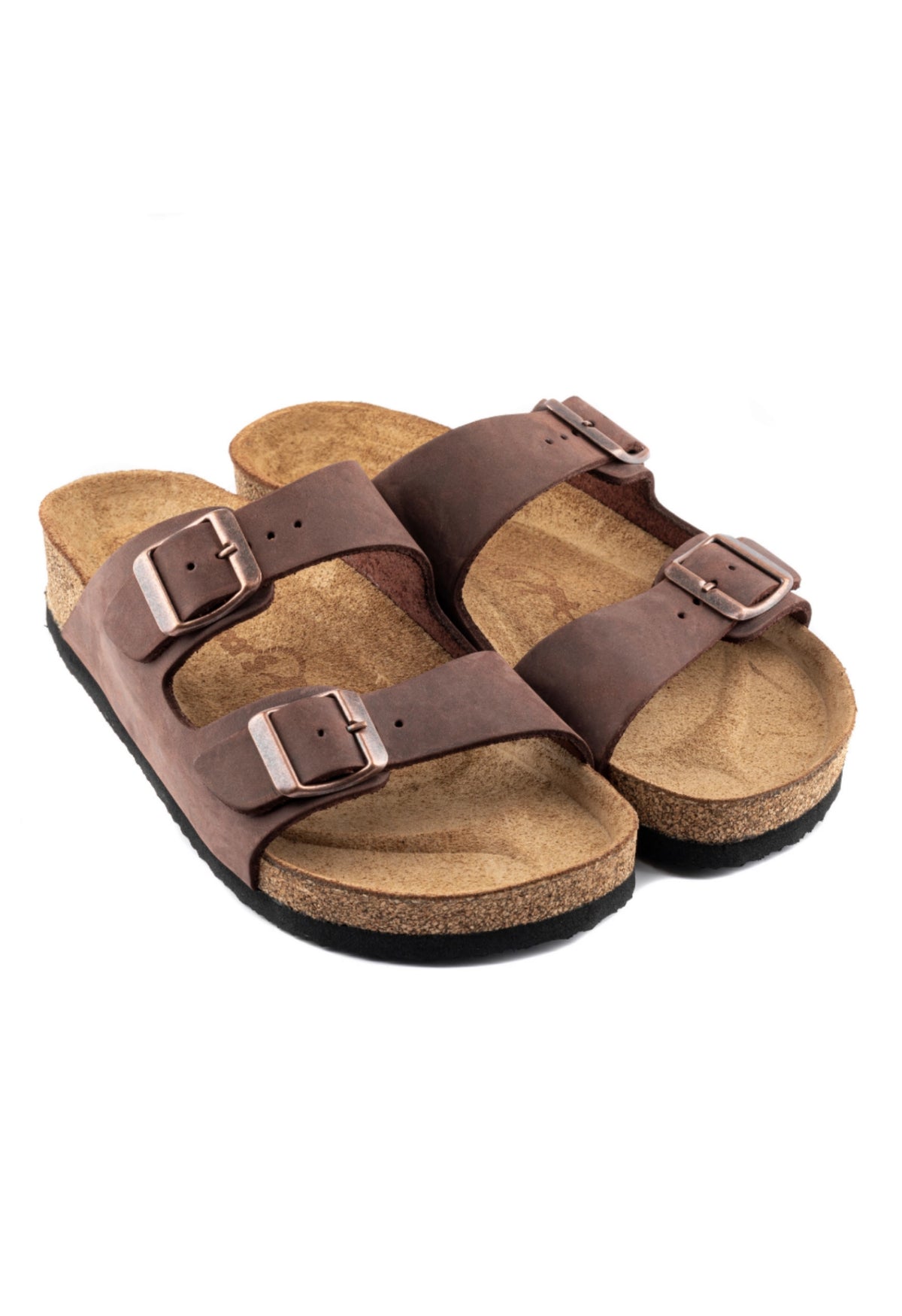 Maria-Natural Cork- Oiled Leather- Habana