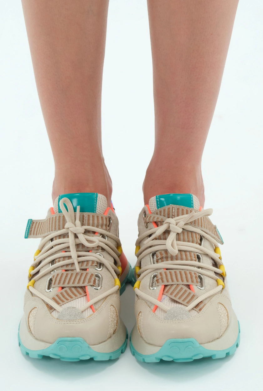 Lemoors Alisa Bağcıklı Kadın Sneaker Spor Ayakkabı