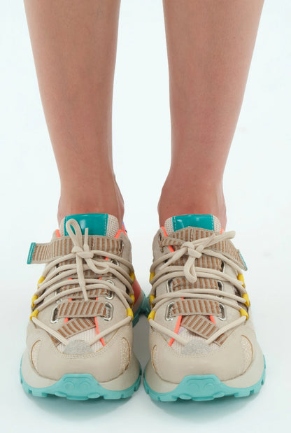 Lemoors Alisa Bağcıklı Kadın Sneaker Spor Ayakkabı