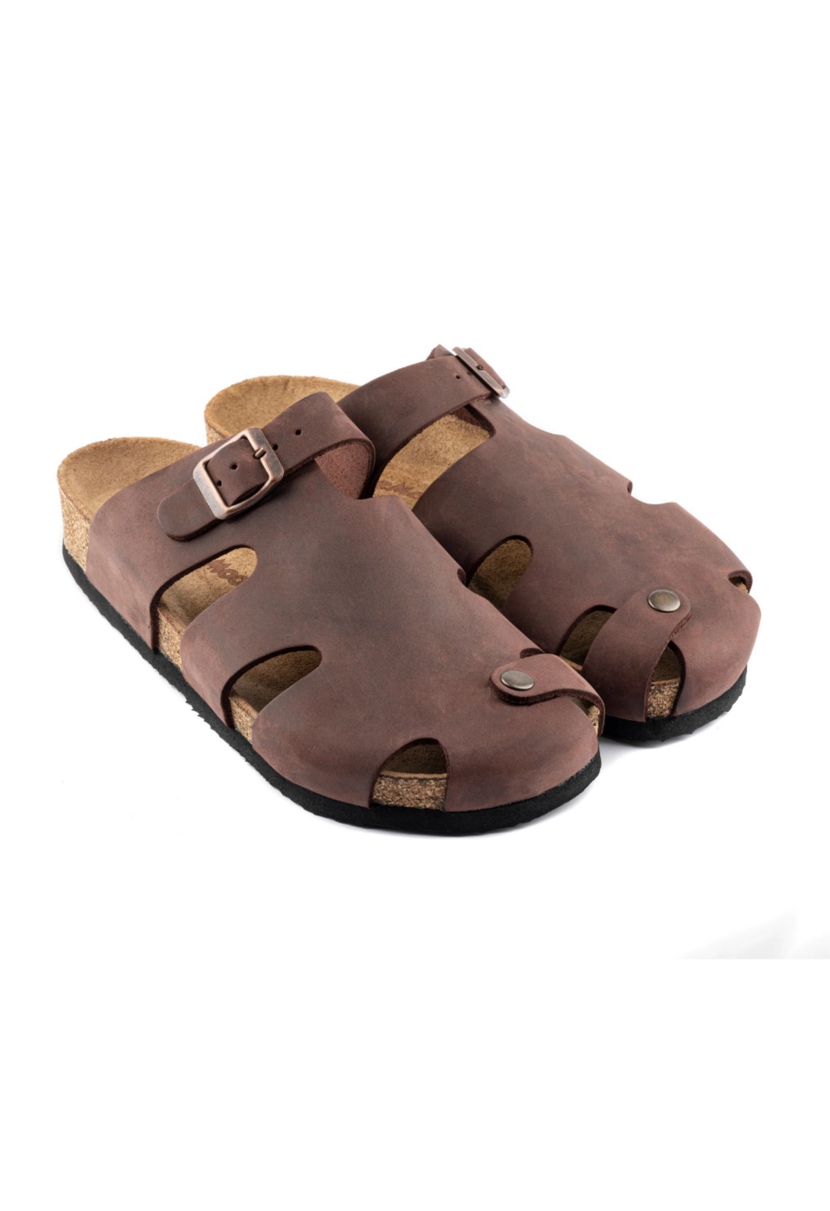 Diego- Natural Cork- Oiled Leather- Habana