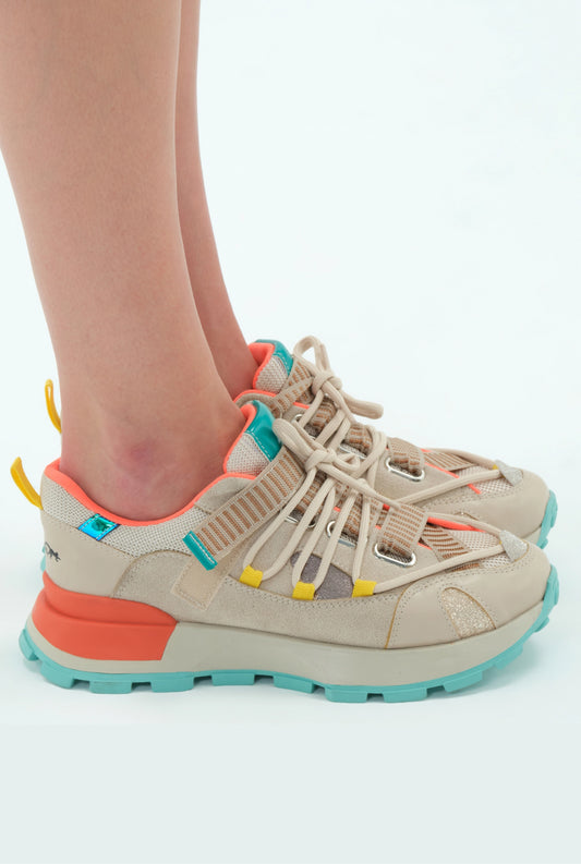Lemoors Alisa Bağcıklı Kadın Sneaker Spor Ayakkabı