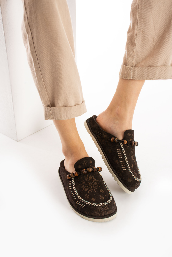 Lemoors- Rumi- Suede Leather- Extra Soft Insole- Black