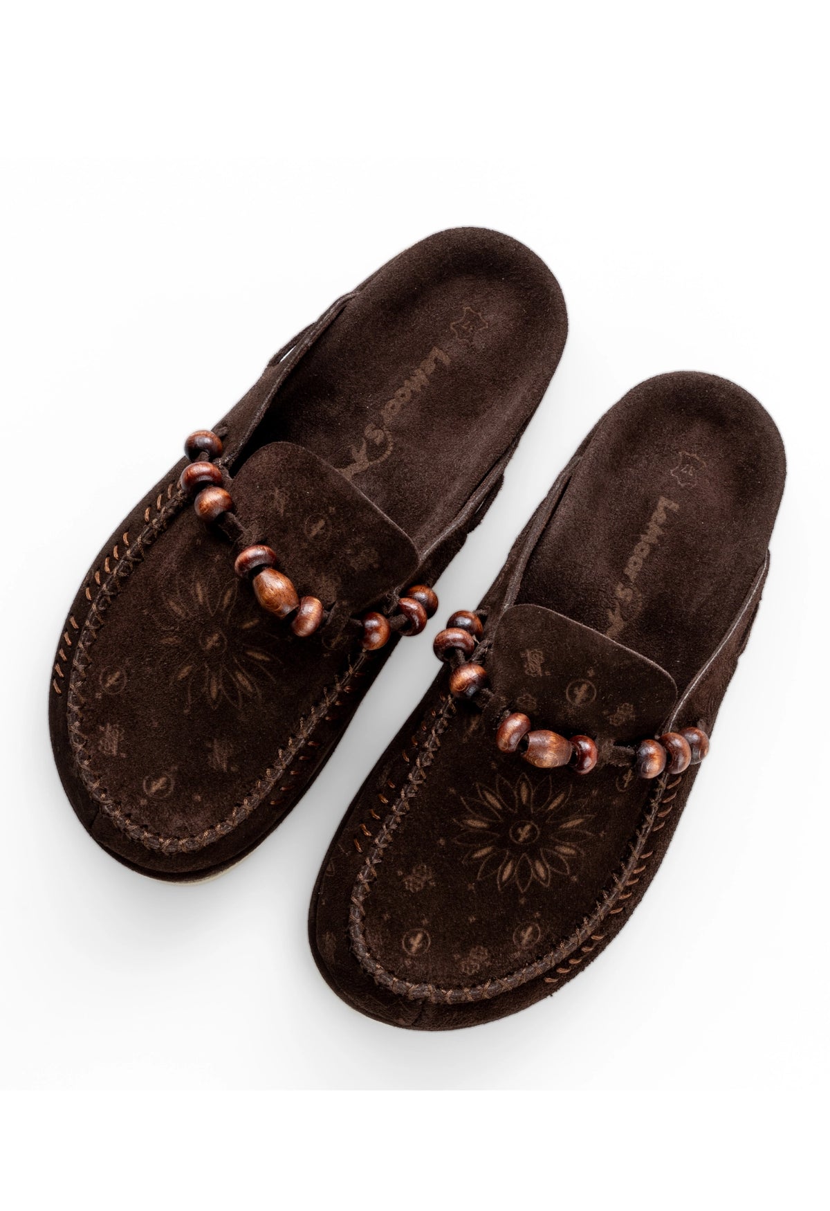 Lemoors- Rumi- Suede Leather- Extra Soft Insole- Dark Brown