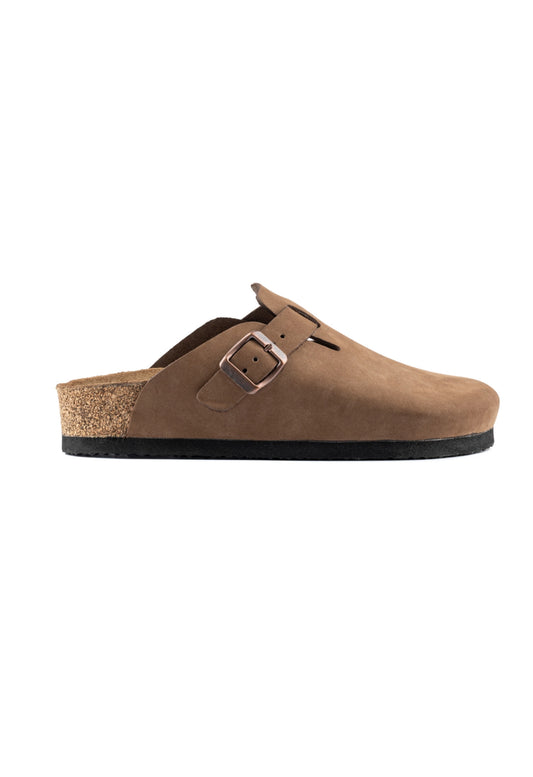Susana- Natural Cork- Nubuck Leather - Sand
