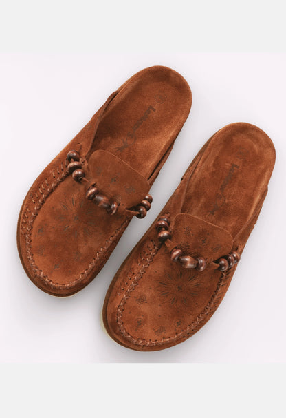 Lemoors- Rumi- Suede Leather- Extra Soft Insole- Cinnamon Powder