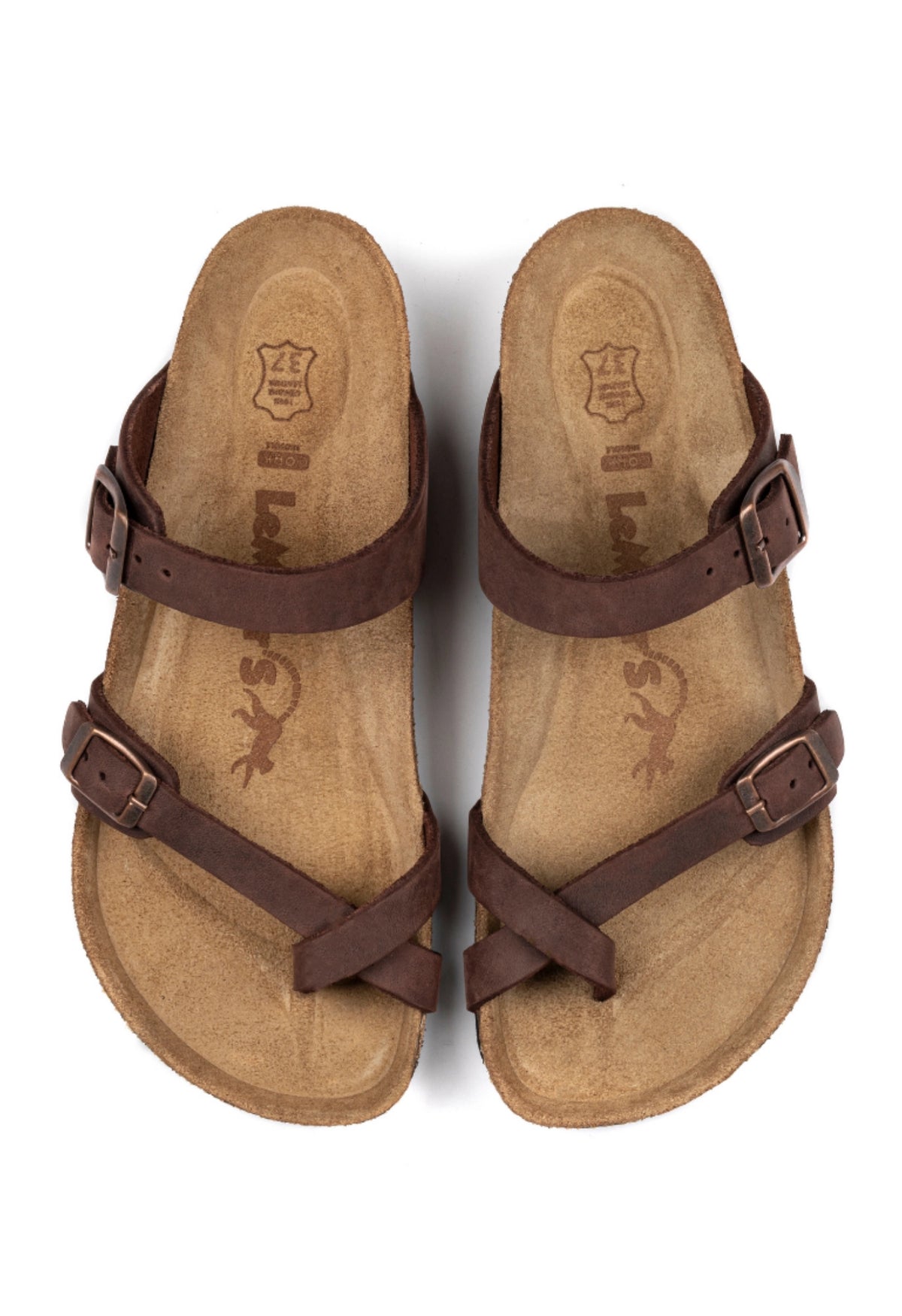 Adriana - Natural Cork- Oiled Leather - Habana