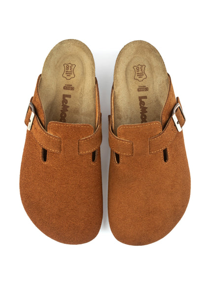 Costa- Natural Cork- Suede Leather- Cinnamon Powder