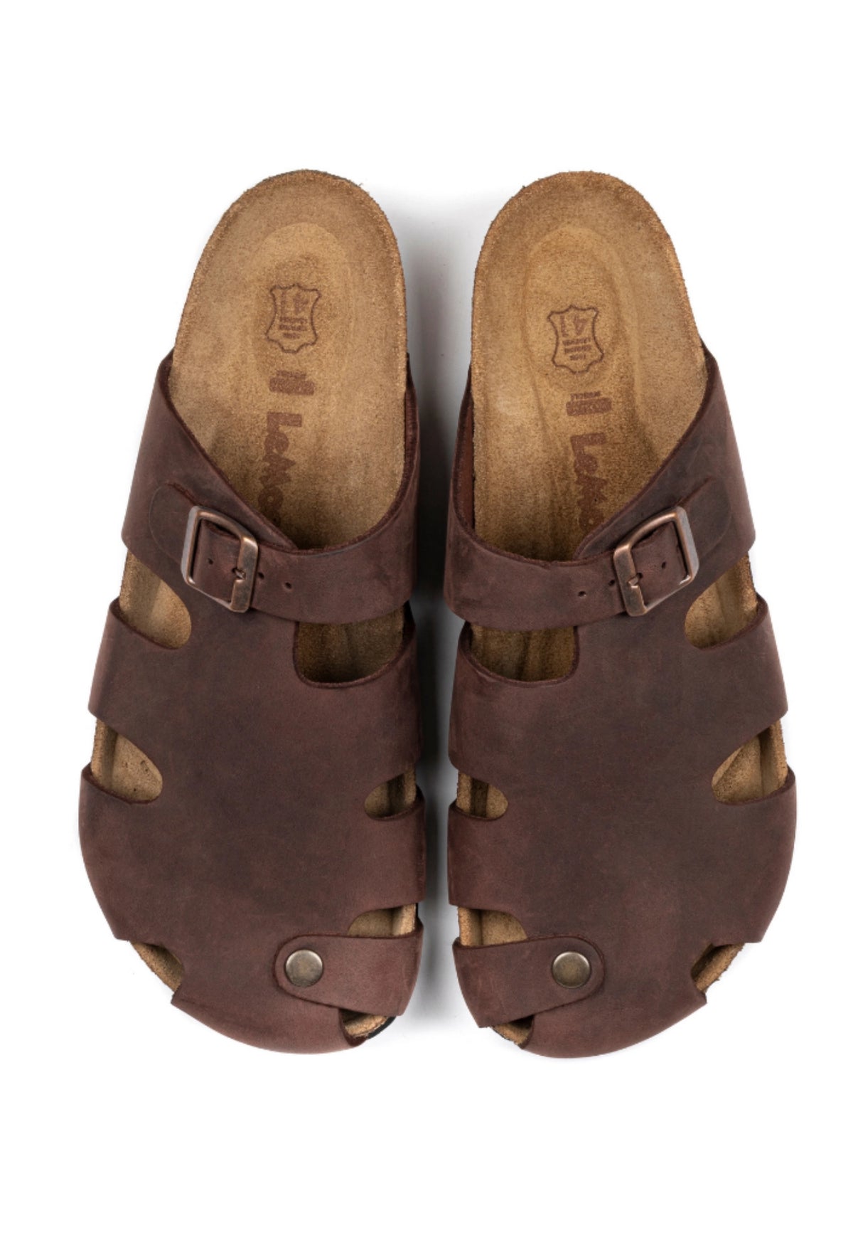 Diego- Natural Cork- Oiled Leather- Habana