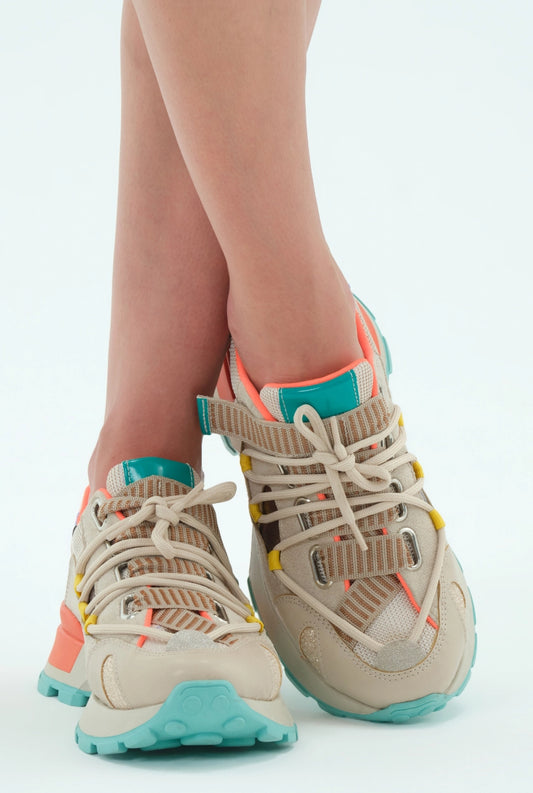 Lemoors Alisa Bağcıklı Kadın Sneaker Spor Ayakkabı