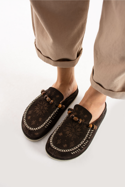 Lemoors- Rumi- Suede Leather- Extra Soft Insole- Black