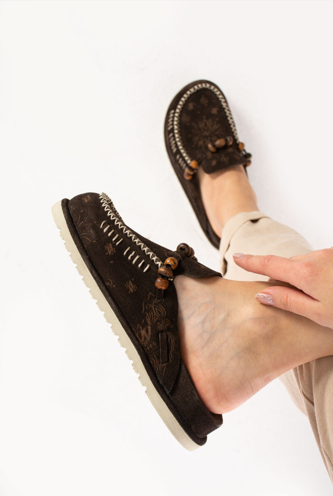 Lemoors- Rumi- Suede Leather- Extra Soft Insole- Black
