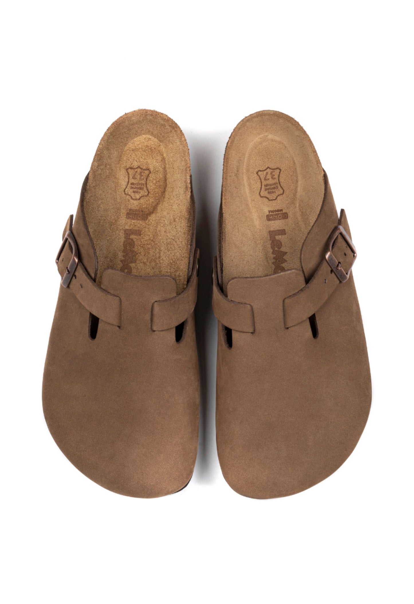 Susana- Natural Cork- Nubuck Leather - Sand