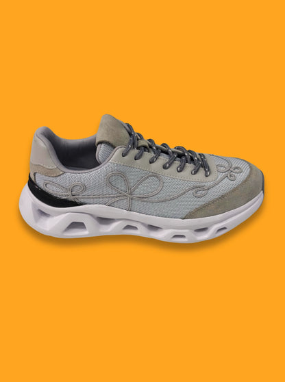 Lemoors Mia Fileli Yüzey Havalı Hafif Yumuşak Tabanlı Sneaker